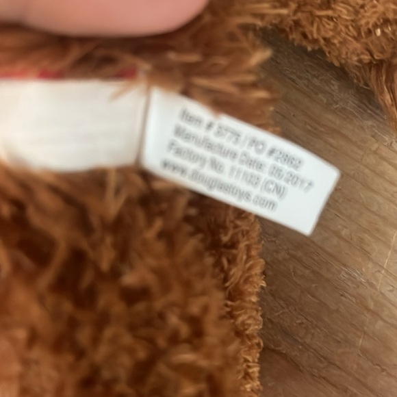 Douglas Woolly Mammoth Plush Stuffed Animal “Everett” Tusks 8” - Picture 10 of 10